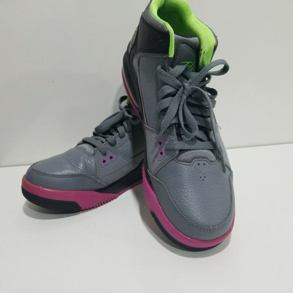Men\'s Jordan Flight Origin Basketball Shoes, 599593 090 Cool Grey/BlK